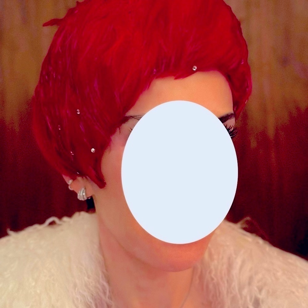 Vintage feathered hat with rhinestones